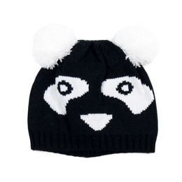 Čepice Panda - černá