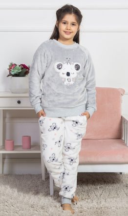 Dětské pyžamo dlouhé Koaly - světle šedá | Vienetta Kids | dívčí pyžama  dlouhá | dívčí pyžama, Dětská pyžama, Dětské | Perfektní Prádlo.cz |  Pohodlné noční prádlo, župany a spodní prádlo pro Váš perfektní den!