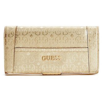 Elegantní peněženka Guess Delaney Metallic Logo File Clutch Zlatá | Guess |  dámské peněženky | peněženky, Doplňky | Perfektní Prádlo.cz | Pohodlné  noční prádlo, župany a spodní prádlo pro Váš perfektní den!