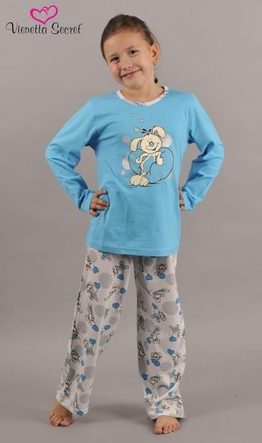 Dětské pyžamo dlouhé Zajíc a srdce | Vienetta Kids | dívčí pyžama dlouhá |  dievčenské pyžamá, Detské pyžamá, Detské | Perfektne-Pradlo.sk | ...pro Váš  perfektní pocit každý den