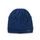 Čepice s pleteným vzorem modrá
