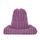 Čepice, šála - fialová