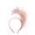 Fascinátor Lethe - světlerůžový