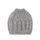 Čepice šedá