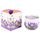 ARÔME Svíčka 90 g, ve skle a flower boxu, Lavender