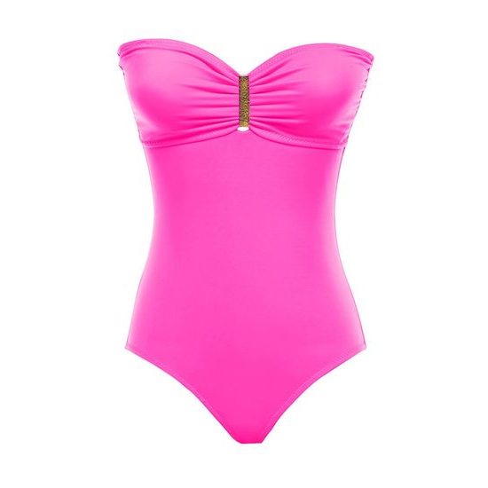 Jednodílné plavky PHAX Color Mix Neon Pink