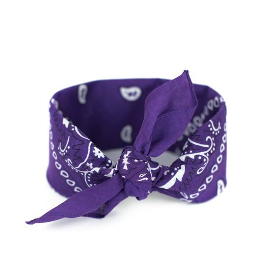 Bandana šátek fialový