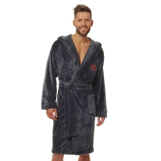 Pánský župan Costa šedý