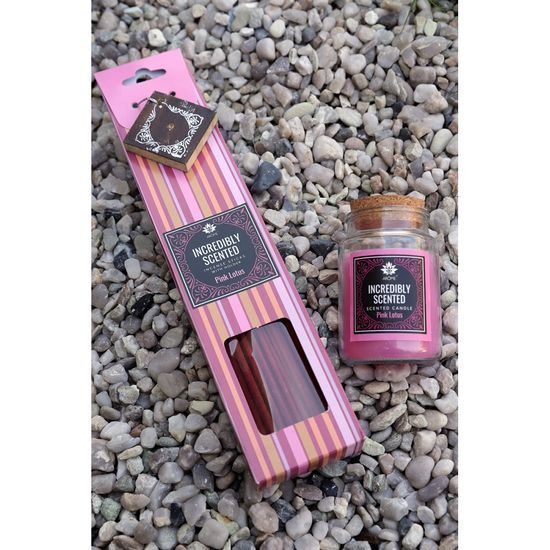 ARÔME Svíčka 120 g, se špuntem, Pink Lotus