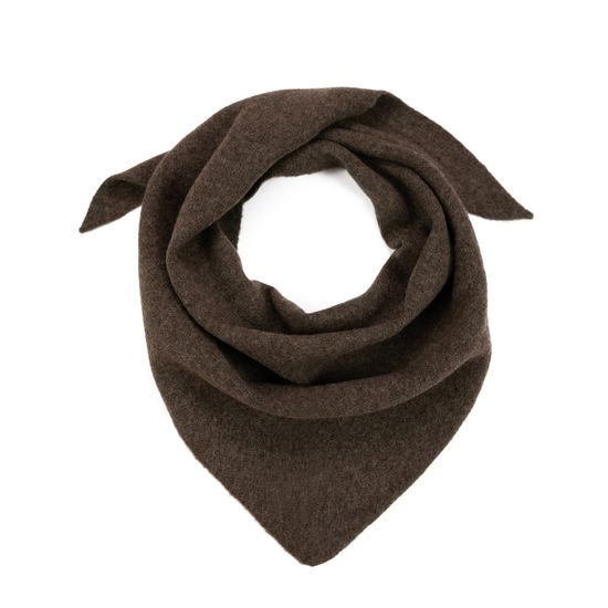 Šátek - tmavohnedý
