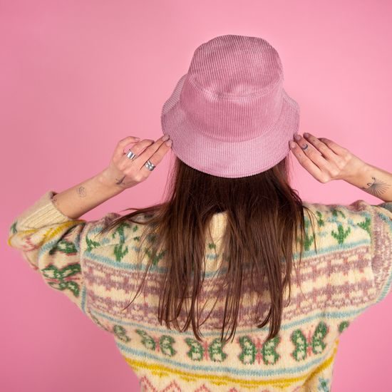 Dámský klobouk modrý