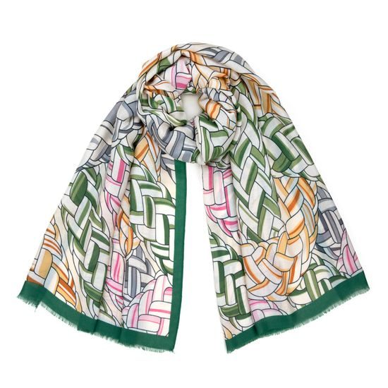 Šál Neville - bílá