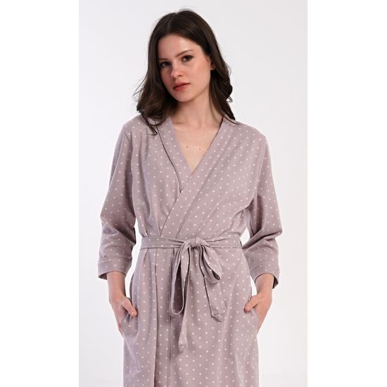 Dámský župan krátký Adele - kakaová