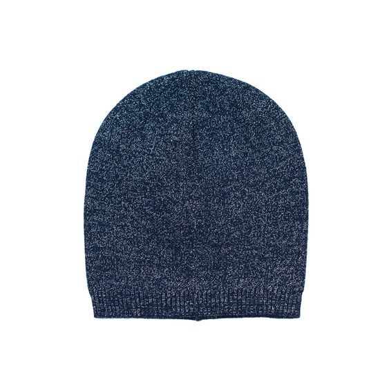 Čepice beanie modrá