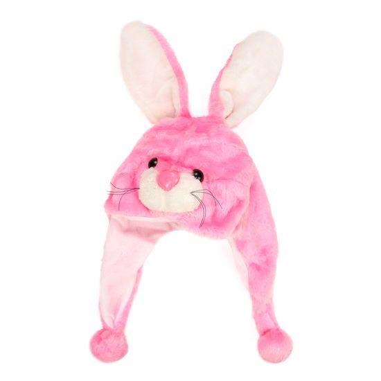 Ušanka králíček růžová