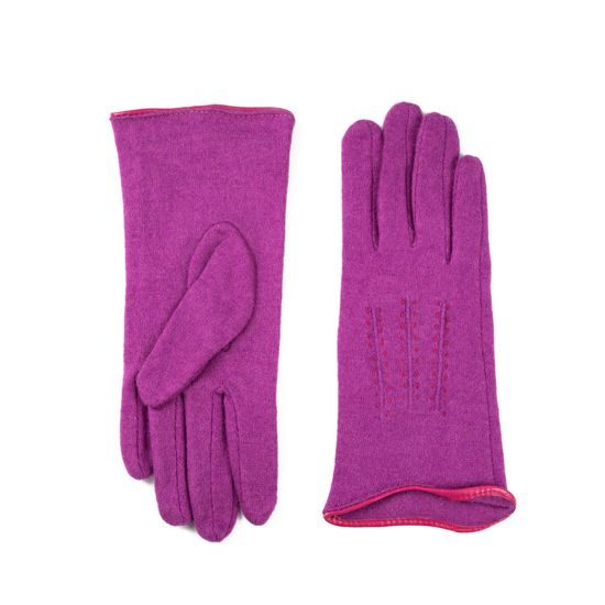 Dámské elegantní rukavice violet