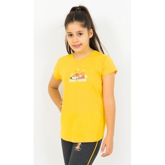 Dětské pyžamo kapri Good things - žlutá