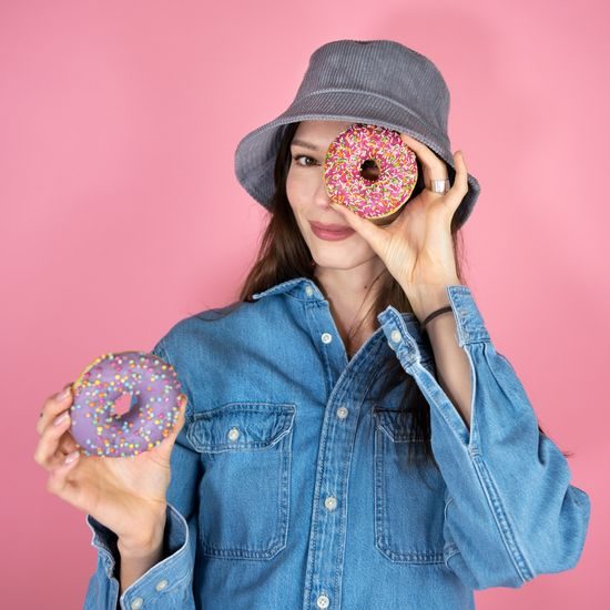 Dámský klobouk modrý