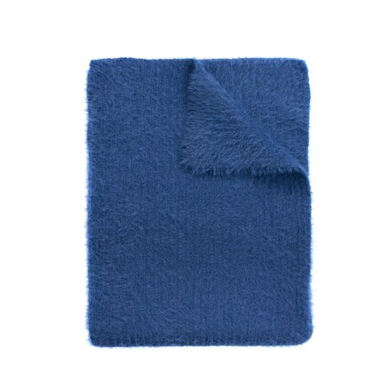 Zelená pletená šála