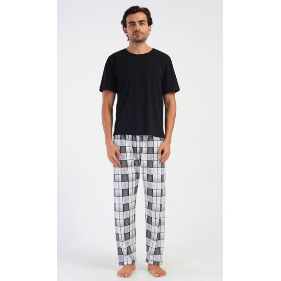Pánské pyžamové kalhoty Kuba - šedá