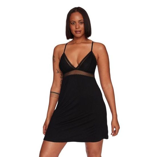 Dámská noční košilka Cafer černá