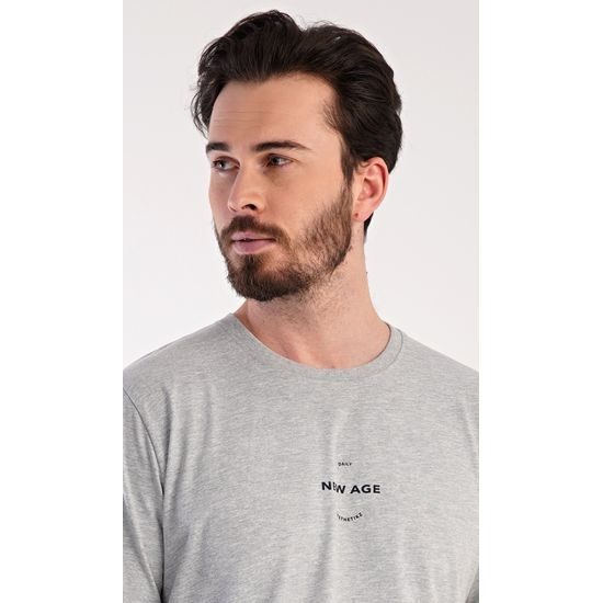 Pánské pyžamo šortky Andreas - šedá