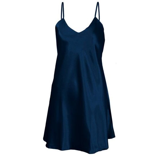 Saténová košilka DKaren Karen tmavě modrá