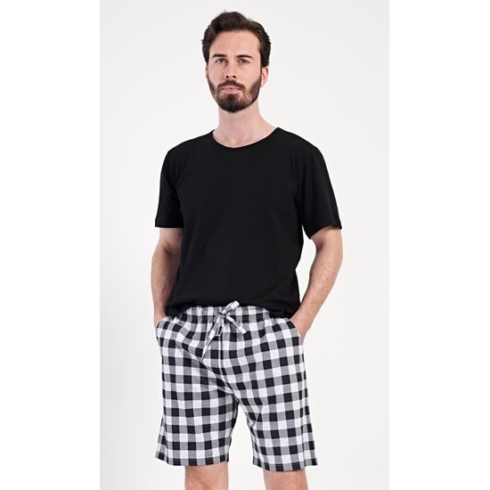 Pánské pyžamové šortky Alfréd - tmavě modrá