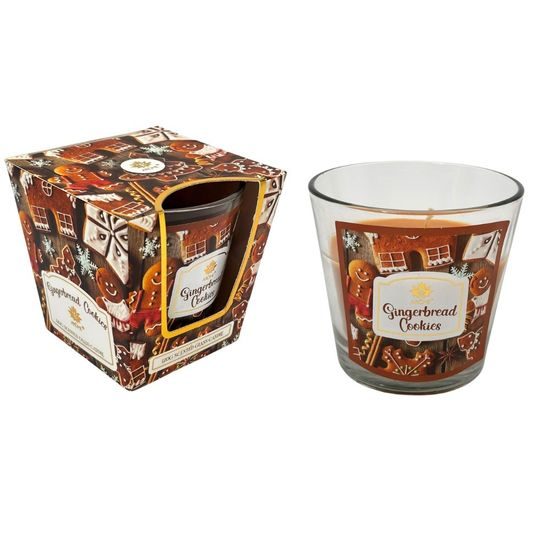 Vánoční dárkový set - čaj a svíčka Perníčky