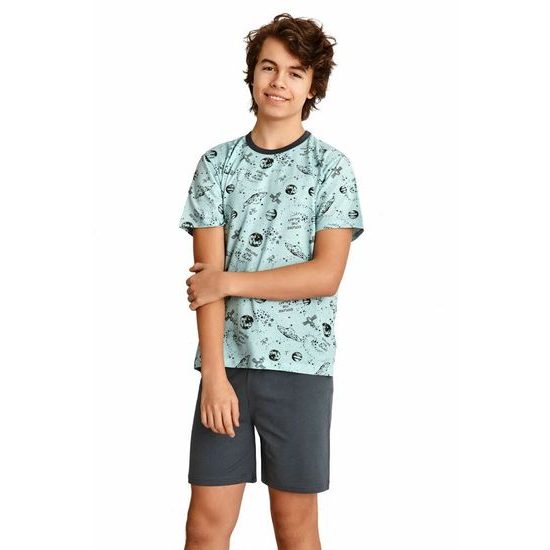 Chlapecké pyžamo Max modré vesmír