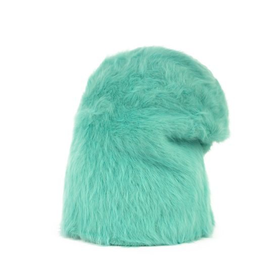 Zimní čepice v delším střihu hnědá