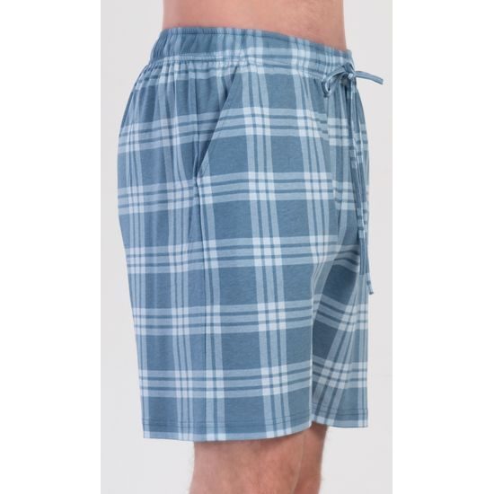 Pánské pyžamové šortky Hugo - modrošedá