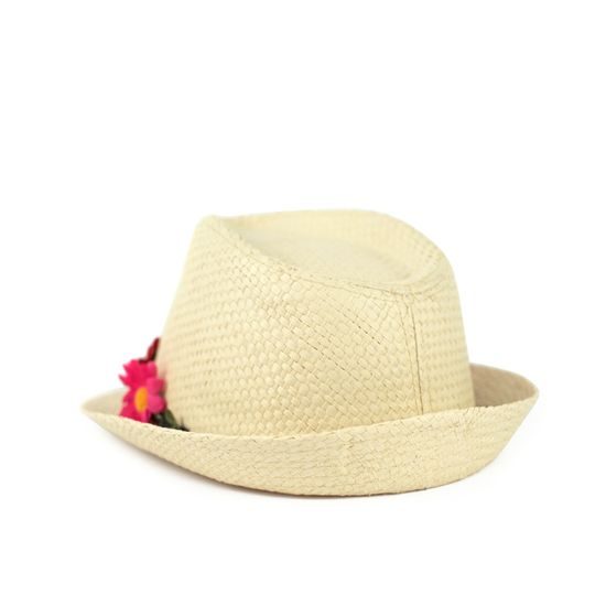 Dívčí klobouček s kvítky