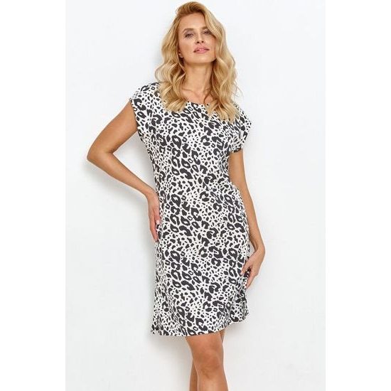 Dámská noční košile Winnie bílo-černá