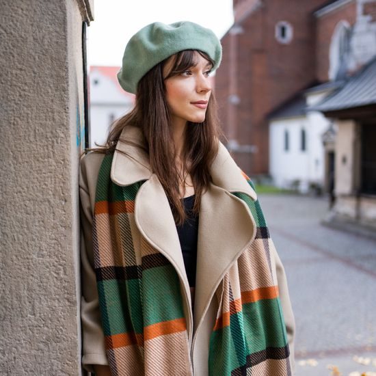 Podzimní elegantní šál