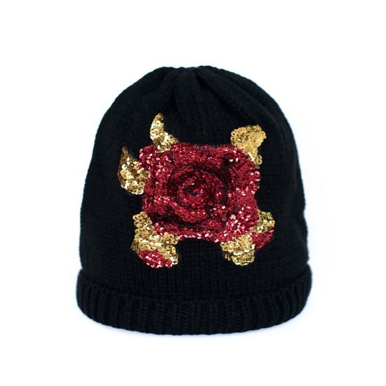 Zimní čerpice s růží