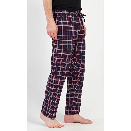 Pánské pyžamové kalhoty Karlos - tmavě modrá
