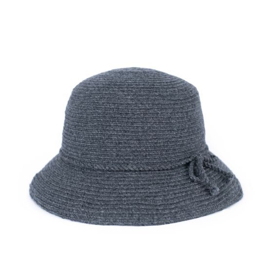 Klobouk letní šedý