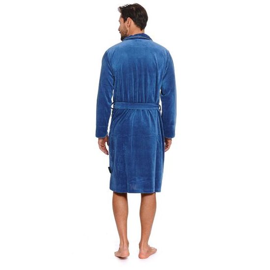 Pánský župan 6063 light blue plus