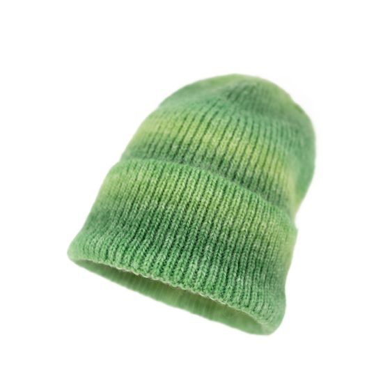 Teplá čepice na zimu modrá
