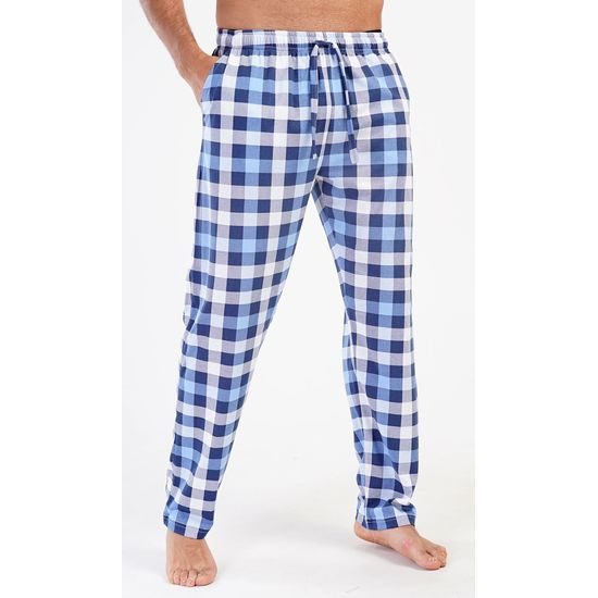 Pánské pyžamové kalhoty Sebastian - modrá