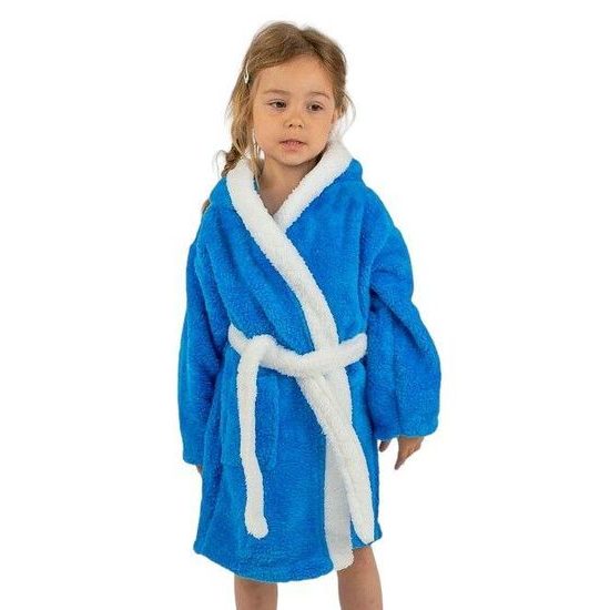 Dětský župan Králíček modrý s ušima