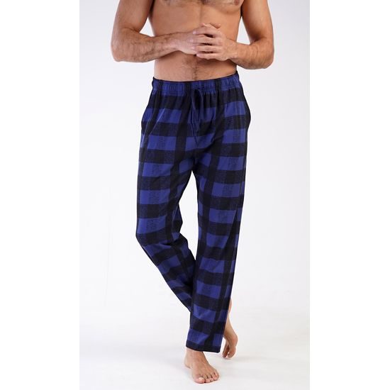Pánské pyžamové kalhoty Johnny - modrá