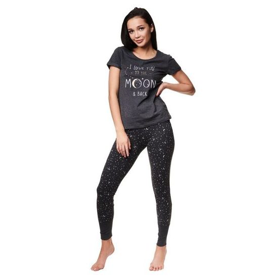 Dámské pyžamo Zadie šedé