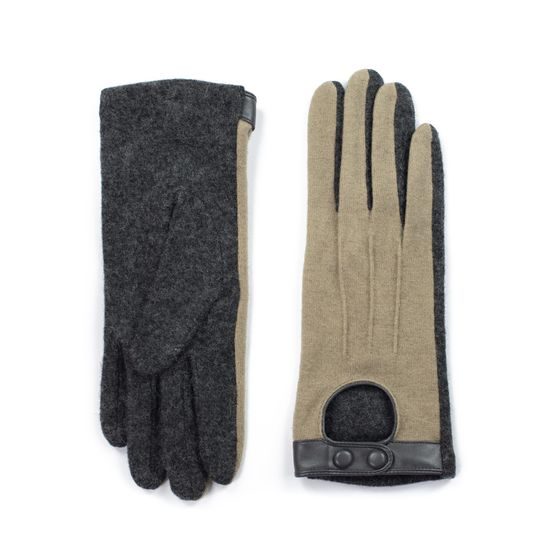 Dámské elegantní rukavice šedé