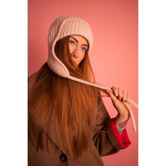 Čepice Makalu - světlerůžová