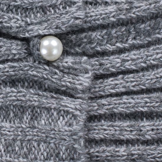 Vlněné rukavice s perlou