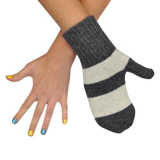 Rukavice - tmavobéžový