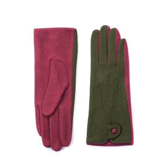 Dámské elegantní rukavice dvoubarevné