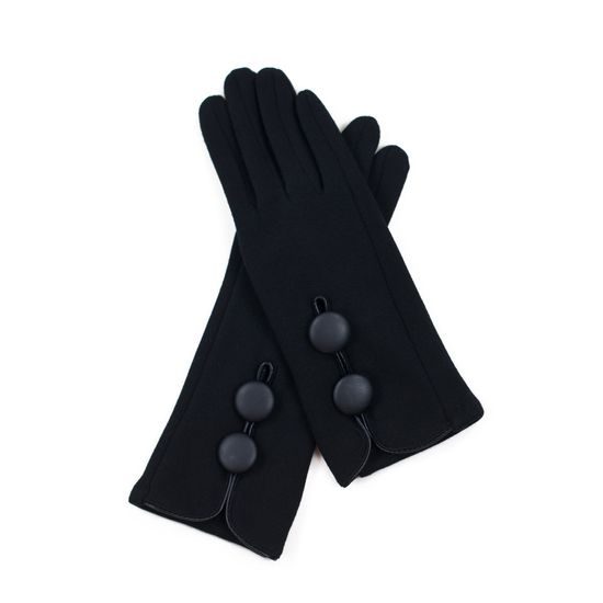 Vkusně zdobené elegantní rukavice světle šedé